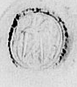Eget segl benyttet 27. april 1623 (Vedlegg x til Fogderegnskap Moss 1622-23)